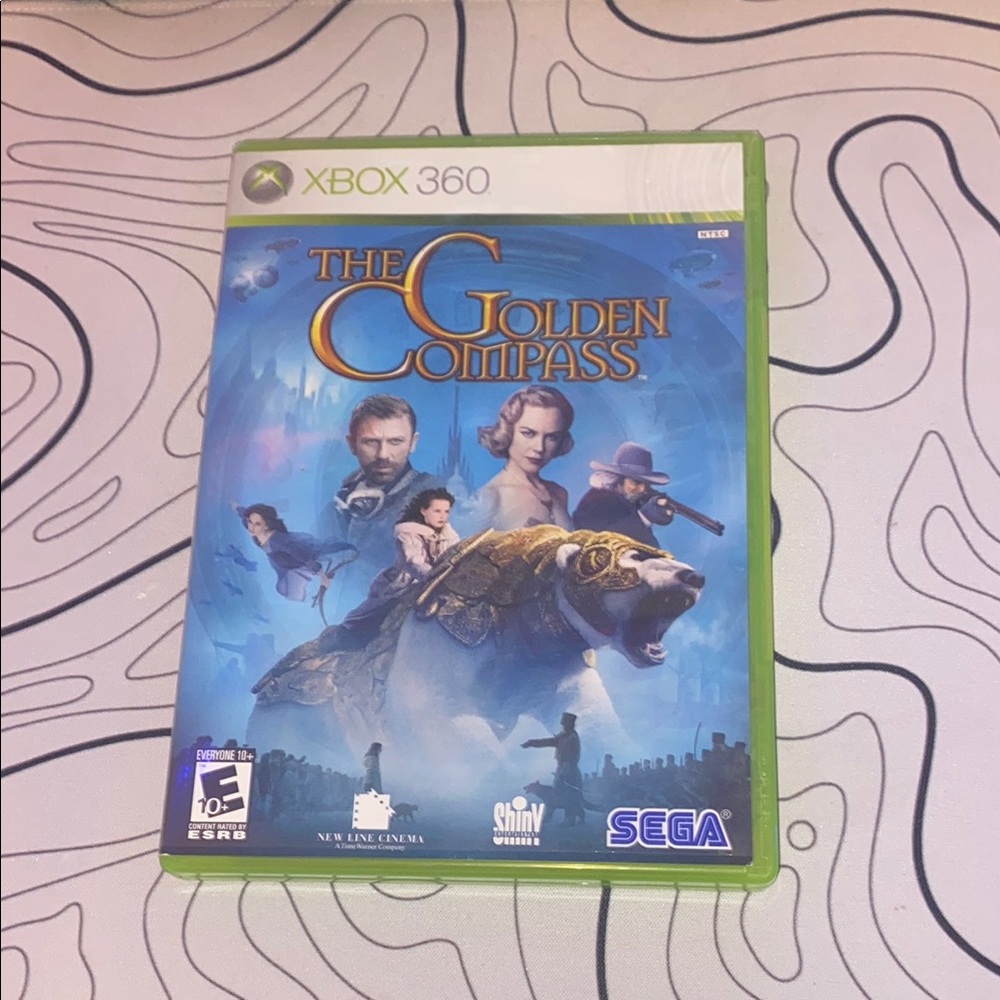 The Golden Compass Xbox 360 Game - Blue Cover